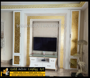 Gilding on TV Unit