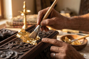 Gold Gilding Art