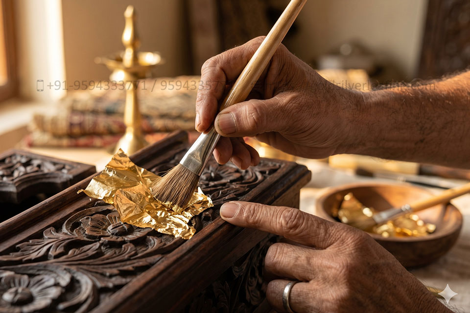 Gold Gilding Art