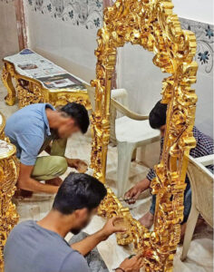 Gold Leafing company -Work in progress